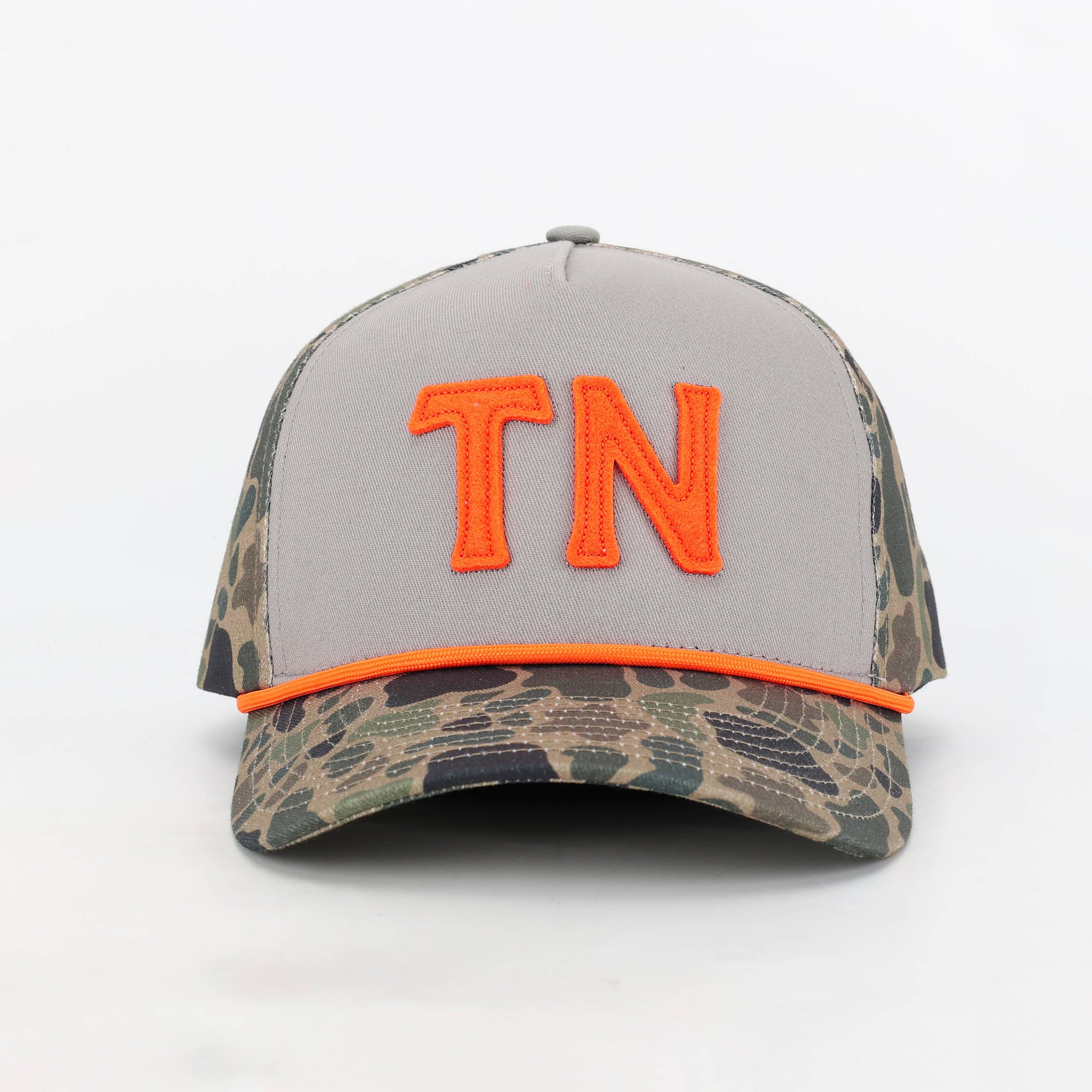 Tennessee Camo Gray TN Hat Adjustable