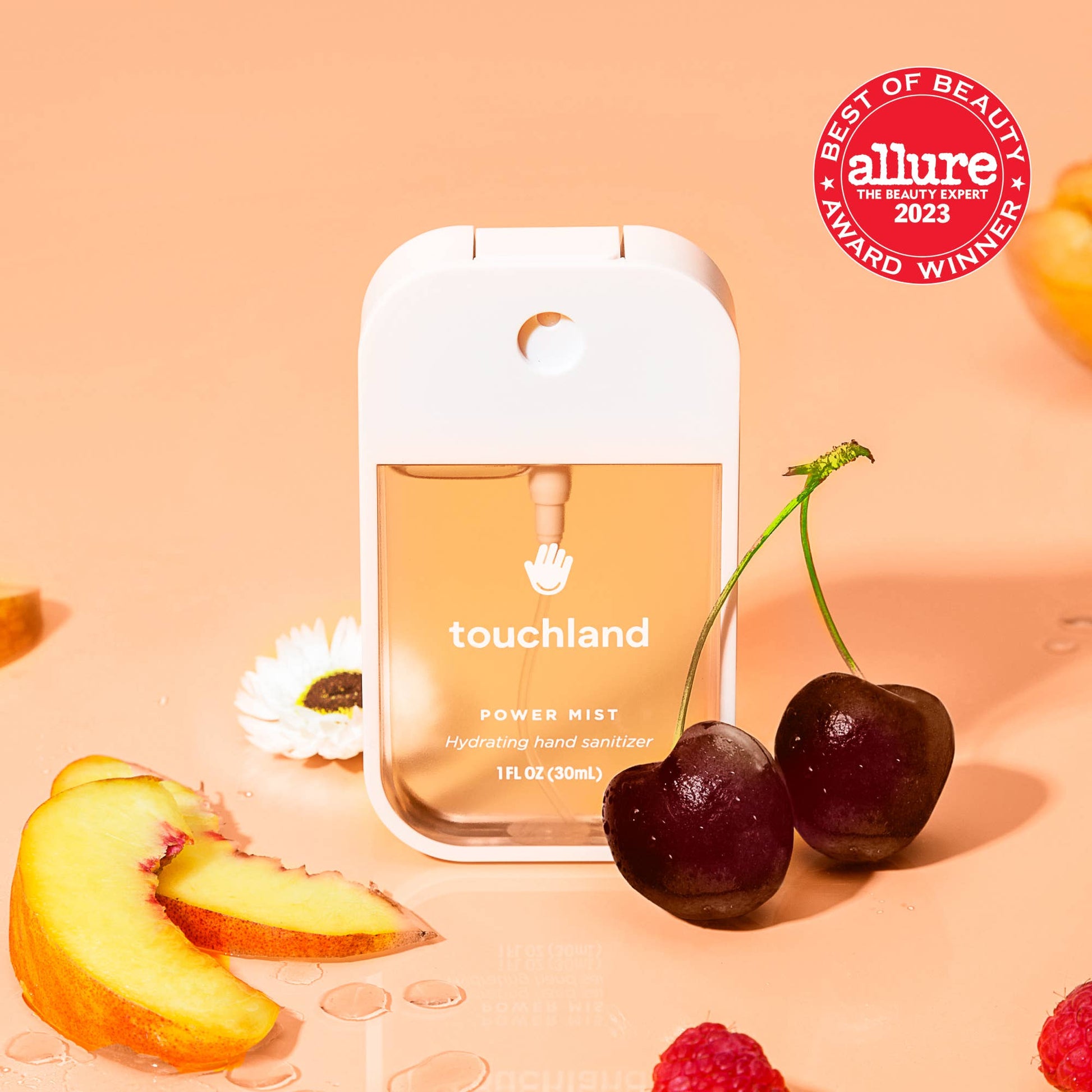 Touchland Velvet Peach Power Mist Hand Sanitizer