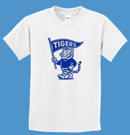 Youth Retro Marching Memphis Tiger Tee