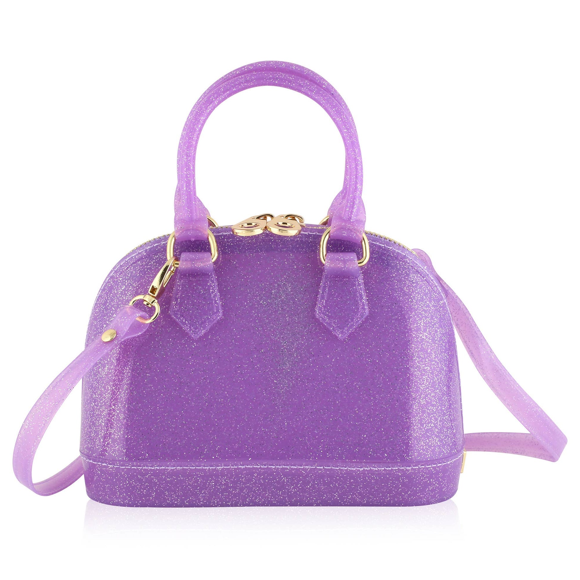 Carrying Kind Cate Purple Jelly Tote