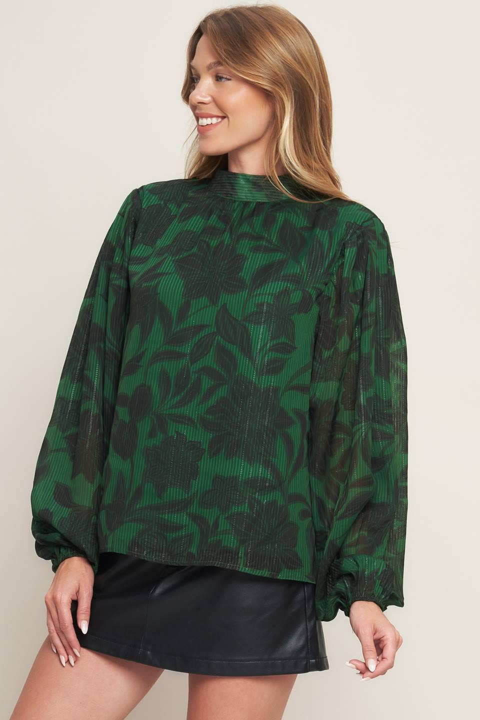 Evergreen Escape Blouse