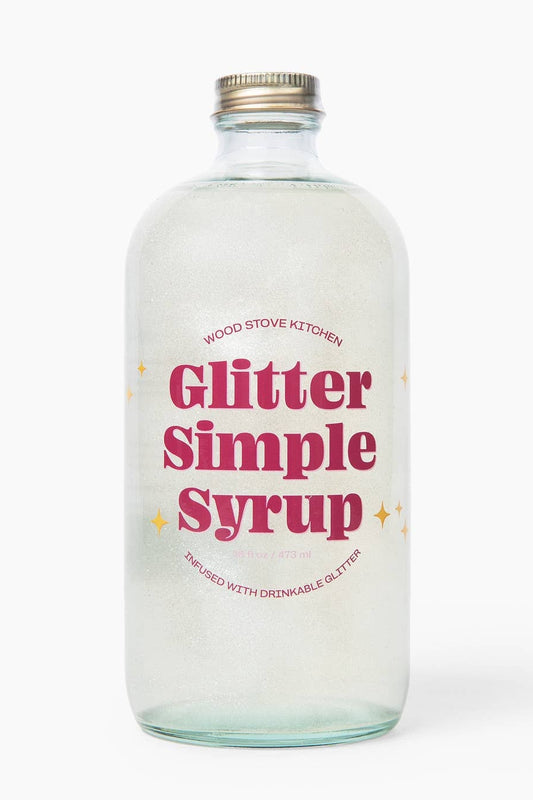 Glitter Simple Syrup Cocktail Mix