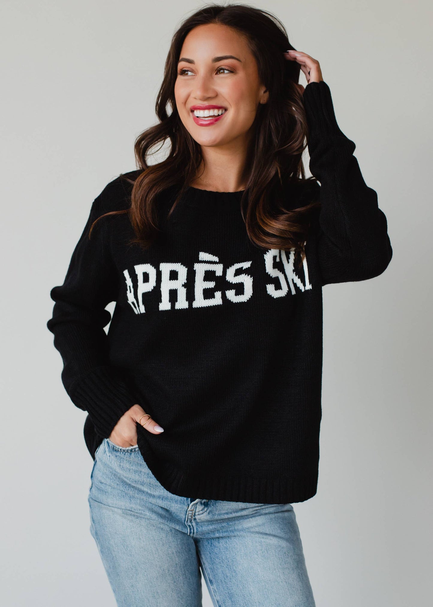 Apres Ski Sweater | Black