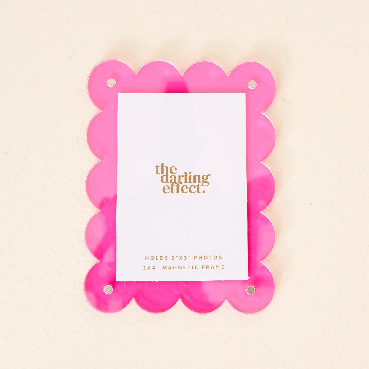 Mini Acrylic Magnetic Picture Frame