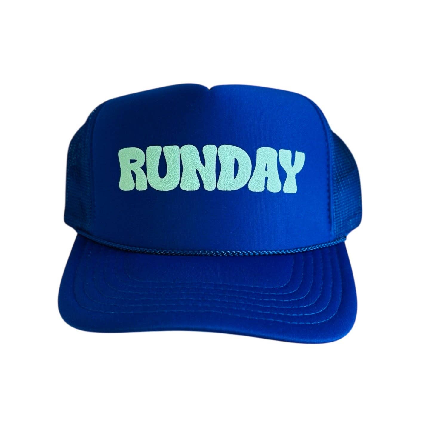 RUNDAY TRUCKER HAT | BLUE