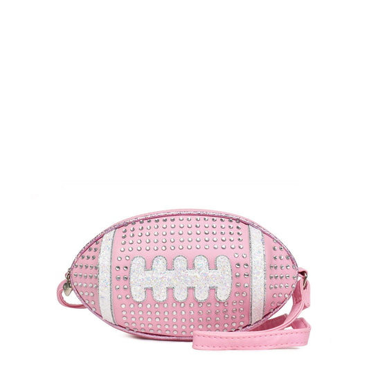 Sparkle Squad Football Crossbody