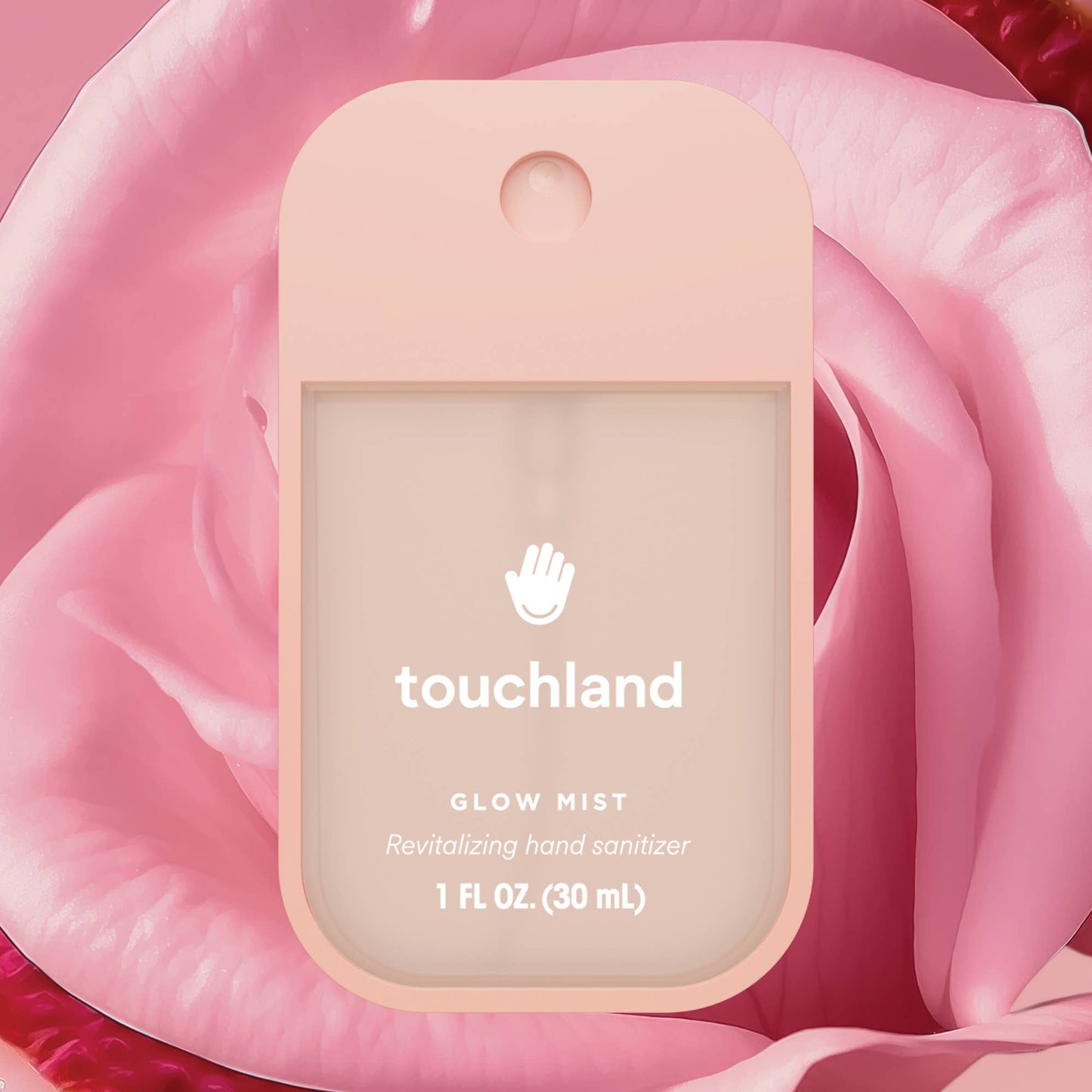 Touchland Glow Mist Revitalizing Hand Sanitizer | Rosewater