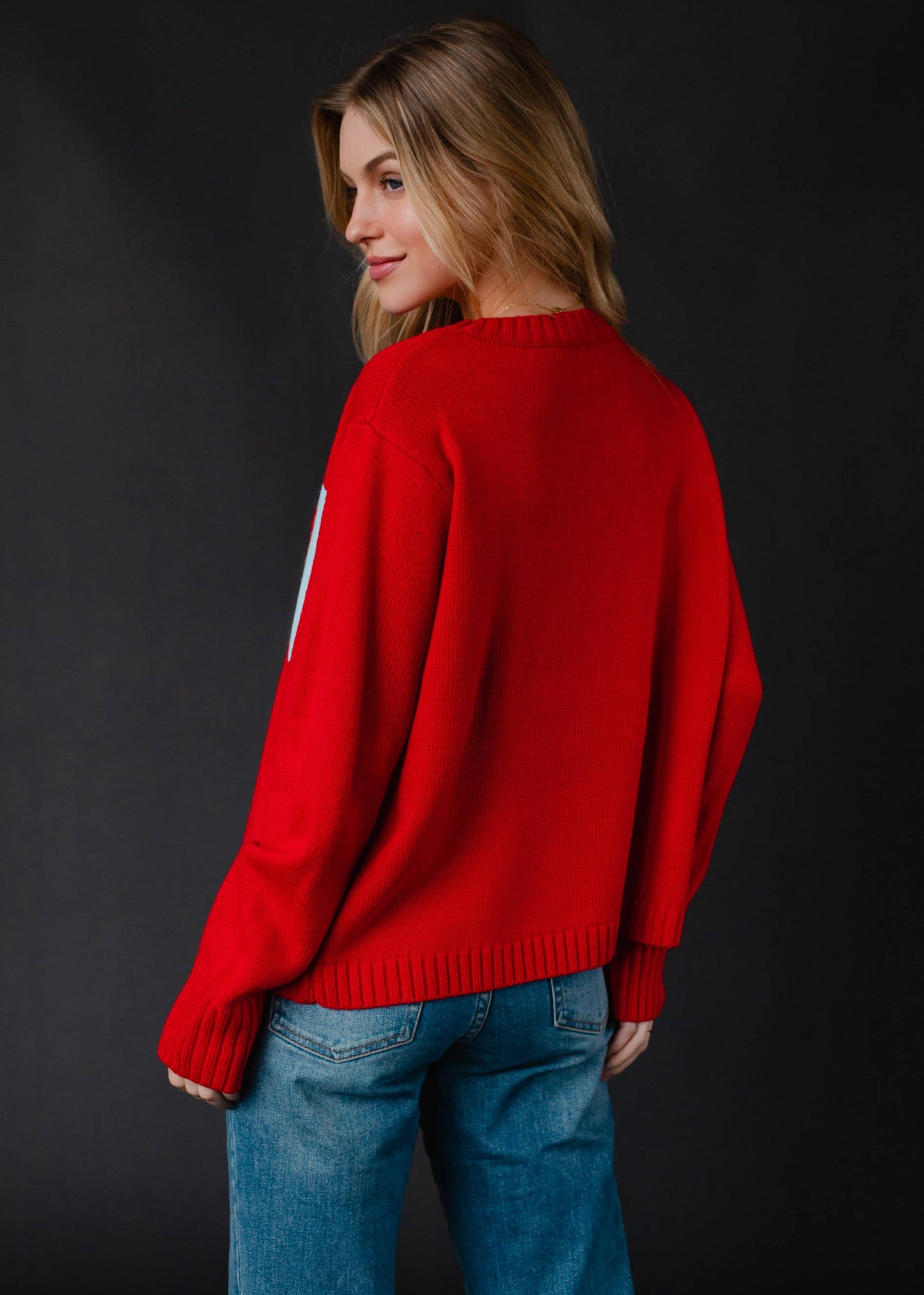 SKI Sweater | Red