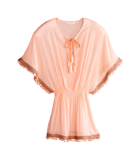 Tassel Breeze Cover-Up | Pink