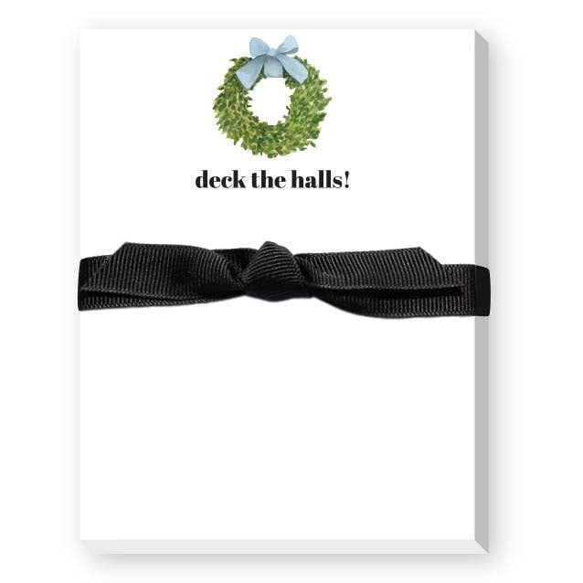 Deck the Halls Holiday Notepad