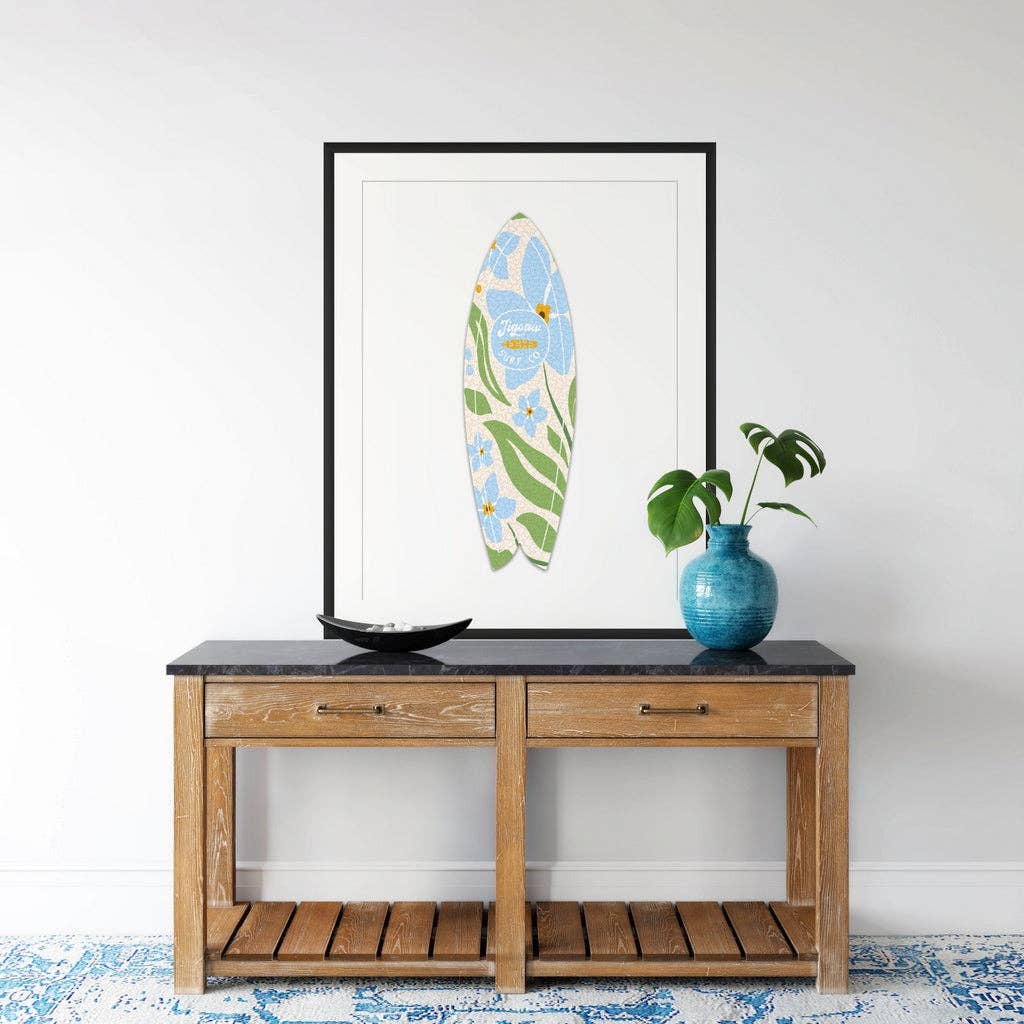 Jigsaw Surf Co Surfboard Puzzle Wall Art | Forget Me Not