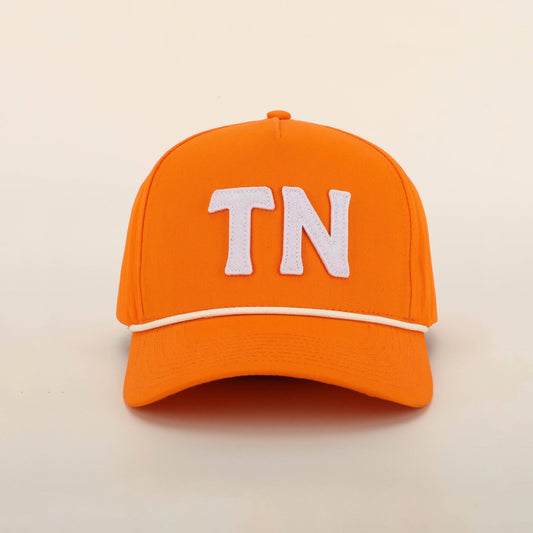 Tennessee Orange and White Rope Hat