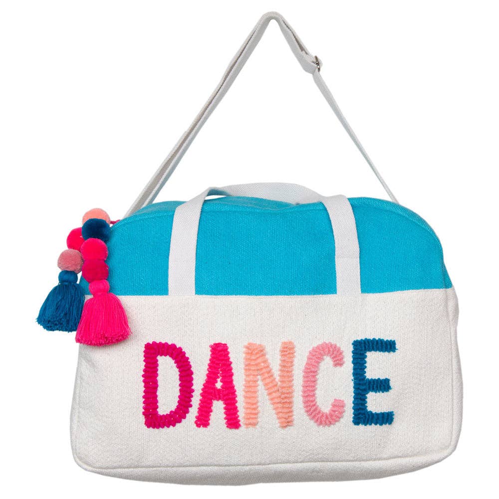 Large Dance Zipper Weekender Duffle Bag