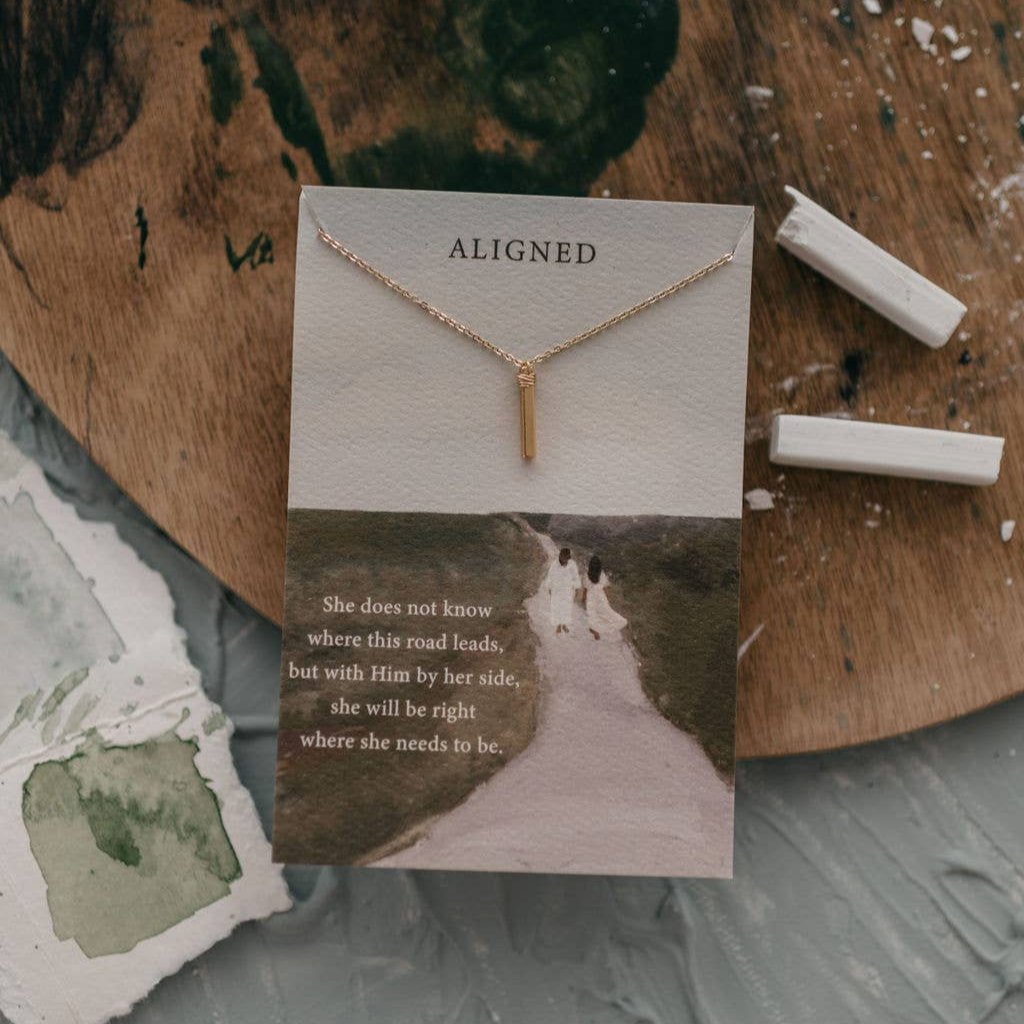 Aligned Christian Necklace