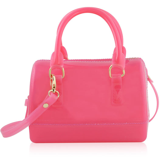 Carrying Kind Bubble Gum Pink Jelly Girls Tote Bag