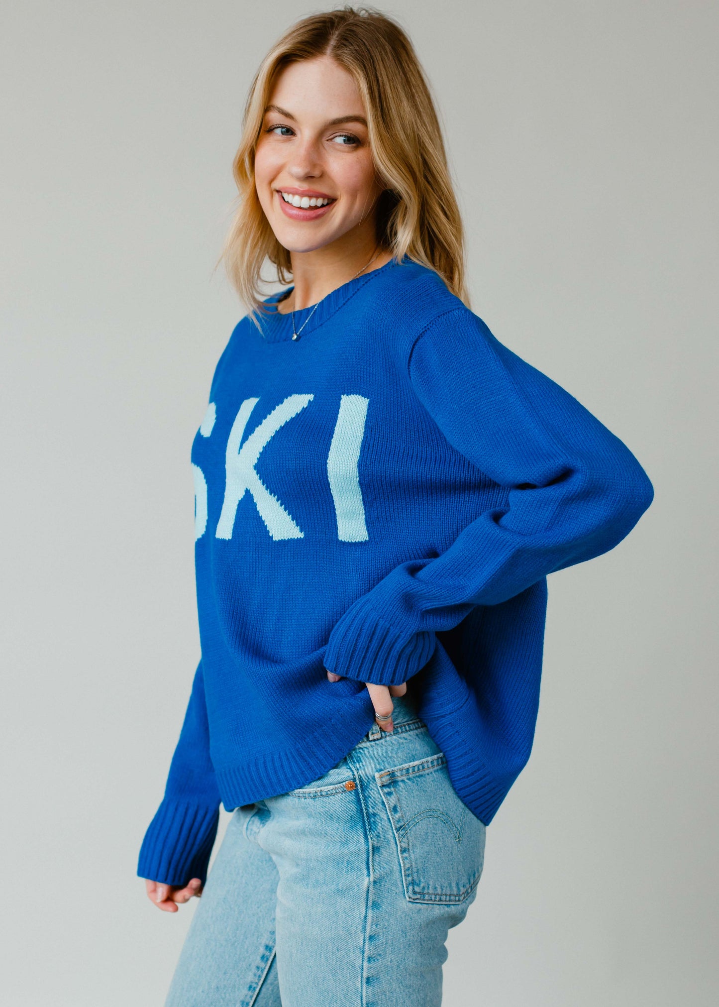 SKI Sweater | BLUE