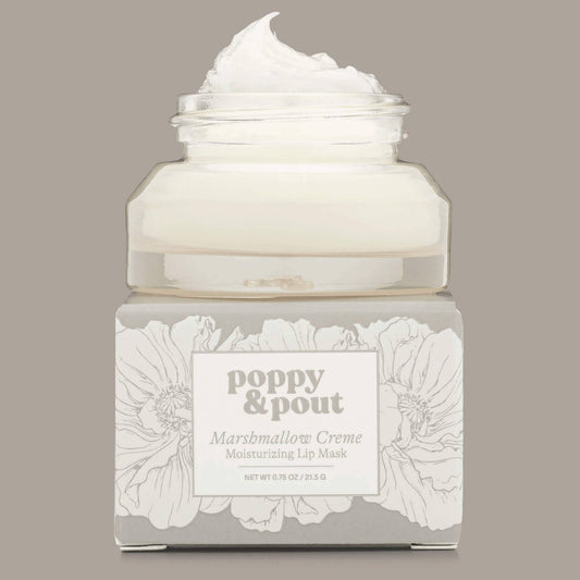 Poppy & Pout Marshmallow Creme Moisturizing Lip Mask