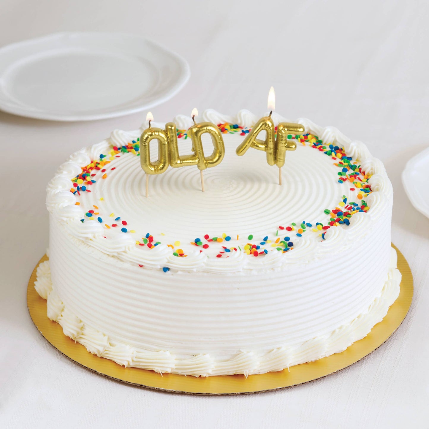 LIGHTEN UP Party Candles | Old AF