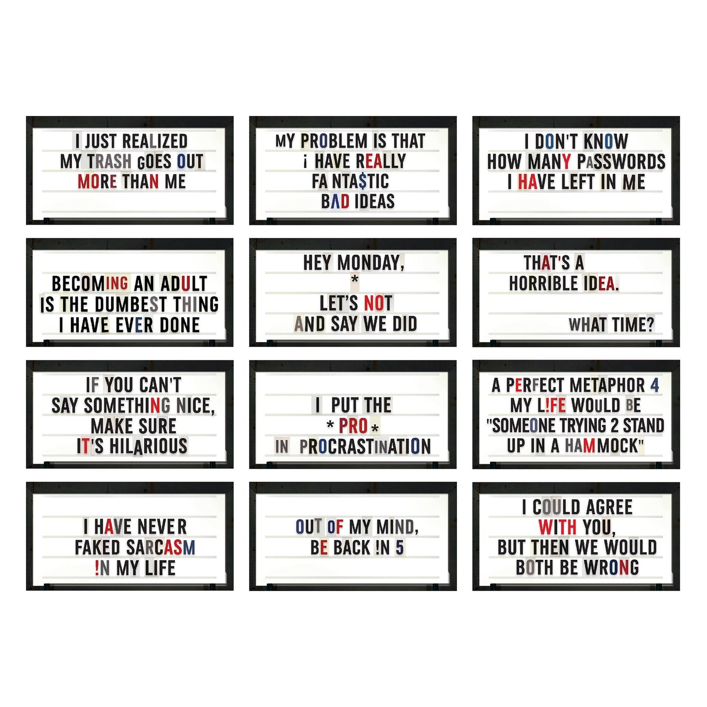 The Daily Marquee | Desktop Flipchart