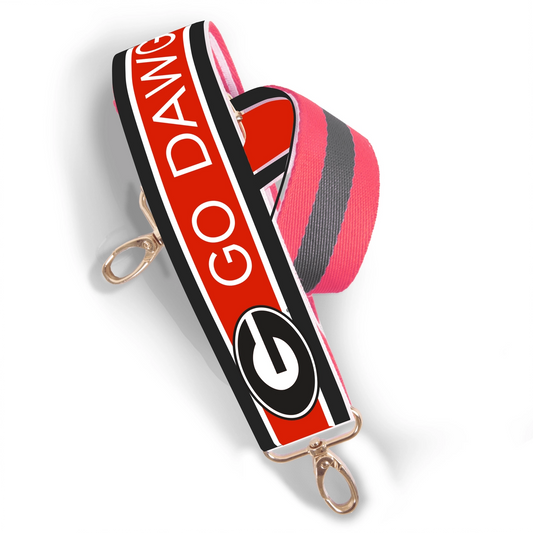 Georgia Bulldogs Game Day Purse Strap - Officially Licensed