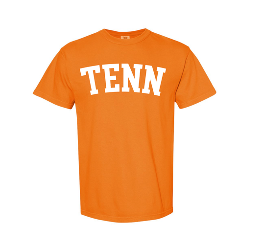 Orange Tennessee Crewneck College Design Short Sleeve Unisex Tee