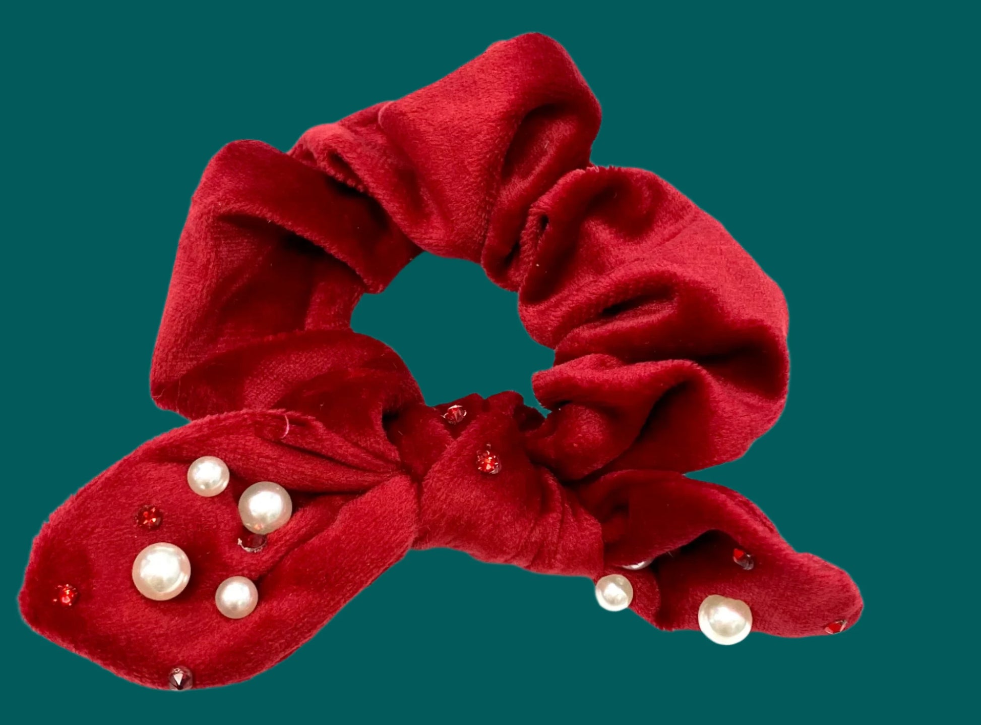 Bari Lynn Velvet Scrunchie