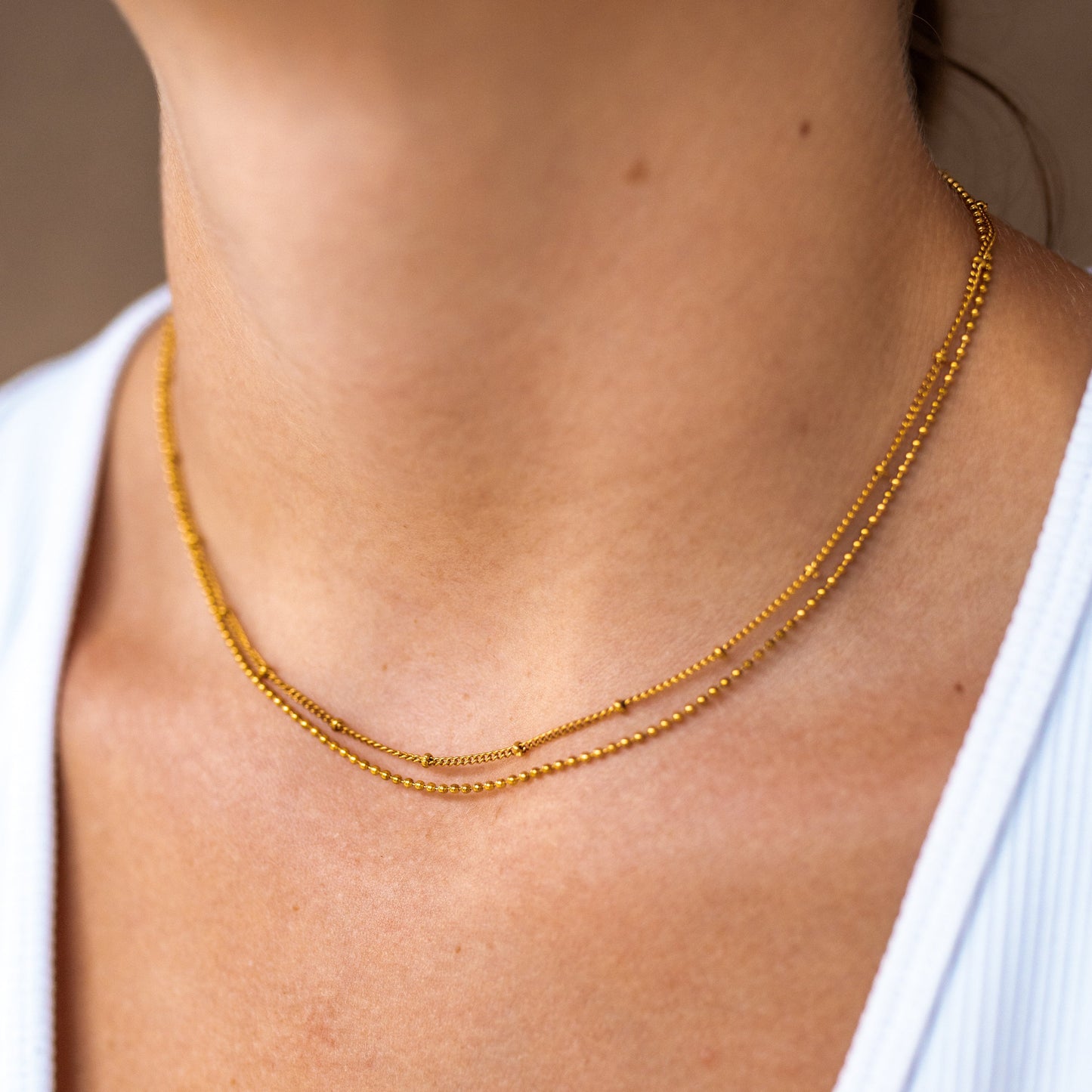 ALCO Island Breeze Gold Choker Waterproof Jewelry