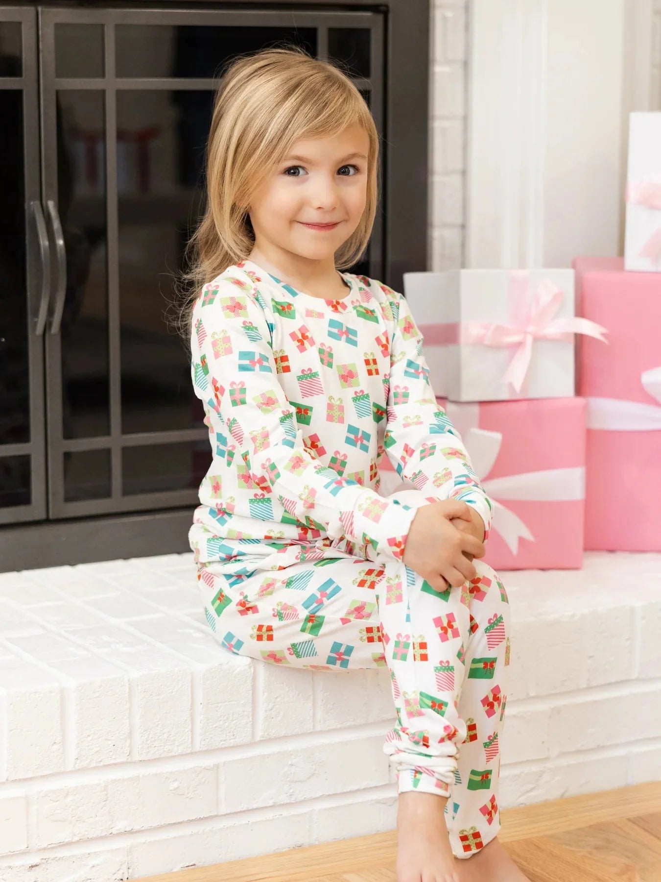 Under the Tree Holiday Sibling Pajamas